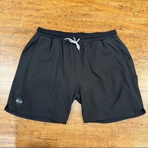Bylt Black Performance Casual Training Running Gym Active Shorts‎ Men's 2XL 34x6